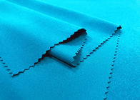 blu di turchese normale elastico tricottato filo di ordito di nylon 87% elastico del tessuto 290GSM