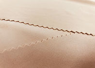Elastico del tessuto tricottato filo di ordito di nylon 82% elastico per Swimwear DTY beige