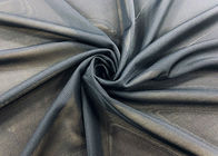 poliestere di 180GSM 85% che tricotta il tessuto di maglia elastico per il nero della biancheria intima
