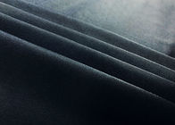 filo di ordito elastico di nylon del tessuto di 200GSM 82% che tricotta per il nero del vestito dello Swimwear