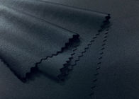 filo di ordito elastico di nylon del tessuto di 200GSM 82% che tricotta per il nero del vestito dello Swimwear