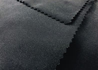 poliestere di 200GSM 85% che tricotta tessuto elastico per colore del nero del costume da bagno