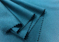 Il tessuto di maglia del poliestere di colore/poliestere verde scuro dell'aria tricotta la maglia 110GSM