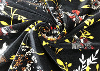 Tessuto del velluto del poliestere tricottato filo di ordito/tessuto velluto modellato fiori degli uccelli