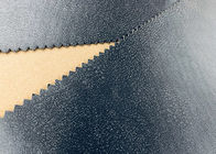 Poliestere 100% che tricotta tessuto con bronzare per il colore del nero del cuscino del sofà