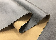 100% poli tricotta il tessuto per il campione libero di colore di Brown di Taupe del cuscino del sofà