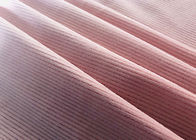 Il poli materiale del velluto a coste di rosa di bambino di 94% ansima gli accessori che rendono 200GSM elastico