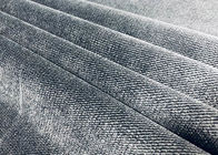 Tessuto Ducth cationico del velluto del poliestere 200GSM per Sofa Grey Twill Color