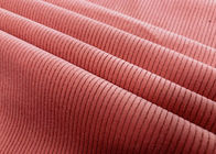 cuscini 100% del tessuto del velluto a coste del poliestere 180GSM che fanno colore rosso di color salmone