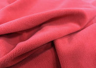 micro tessuto del velluto 420GSM/anti materiale rosso del velluto Pilling Rosa dei giocattoli
