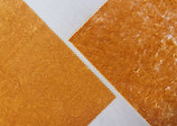 micro tessuto del velluto 330GSM/filo di ordito materiale abbigliamento del velluto che tricotta arancia
