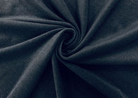 Verde scuro spazzolati tricottano il filo di ordito del poliestere del tessuto/85% che tricotta il tessuto 230GSM elastico