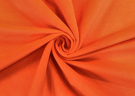 240GSM tessuto molle 100% del poliestere DWR per l'arancia fluorescente degli accessori