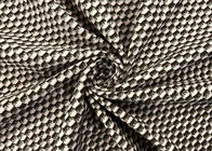 tricottare del filo di ordito del tessuto del jacquard del poliestere di larghezza di 160cm controllato modellato