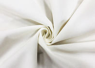 100% tessuto spazzolato poliestere molle 240GSM per i vestiti degli accessori bianchi