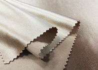tessuto della biancheria intima 250GSM/delicatamente nylon del materiale 90% delle mutandine che tricotta dorato nobile