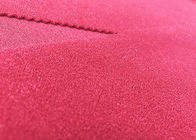 il nylon di 240GSM 100% spazzolato tricotta il tessuto per il giocattolo che fa il colore rosso più pazzo