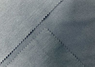 il poli elastam spazzolato 160GSM tricotta il filo di ordito del tessuto che tricotta per gli accessori grigi