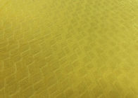 Tessuto del velluto del modello impresso poliestere di morbidezza 210GSM 100% micro per il tessuto domestico - giallo