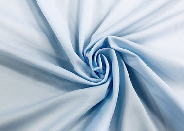 tessuto 100% della camicia del poliestere 130GSM con colore blu-chiaro dei lavoratori di allungamento