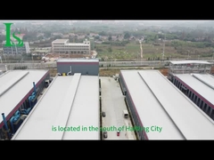 Manifestazione della fabbrica Haining Lesun Textile Technology