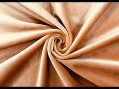 240GSM Materiale di velluto giallo d'oliva morbido 100% poliestere per tessile domestico