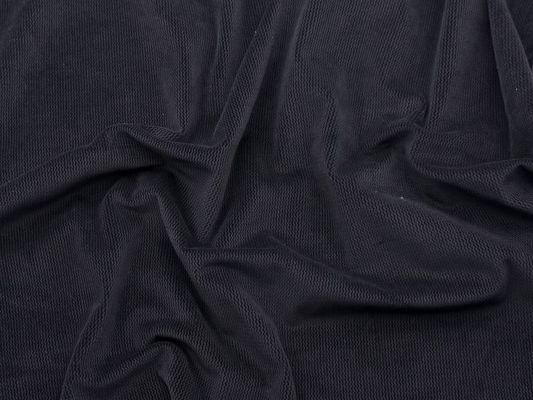 210-280gm Micro Velvet Elatico Tessuto di poliestere Perfetto per abiti