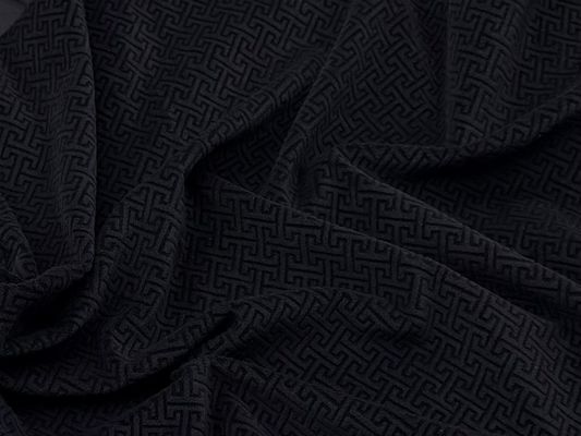 Tessuto in poliestere Micro Elatic vellutato Perfetto per abiti