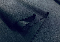 tricottare elastico del tessuto di nylon elastico di 160GSM 82% per il nero dello Swimwear