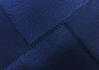 filo di ordito di nylon del tessuto 84% del poliestere dei blu navy 210GSM che tricotta alta elasticità