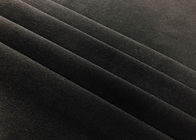 tessuto nero del materiale del costume da bagno 220GSM/poliestere di allungamento 84% per il costume da bagno
