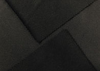 tessuto nero del materiale del costume da bagno 220GSM/poliestere di allungamento 84% per il costume da bagno