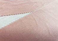 Micro tessuto elastico del velluto/larghezza all'aperto nebbiosa del tessuto 160cm del velluto di Rosa