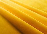 colore giallo dorato tessuto/100% del tessuto della peluche del poliestere del giocattolo della peluche 210GSM