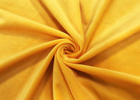 colore giallo dorato tessuto/100% del tessuto della peluche del poliestere del giocattolo della peluche 210GSM