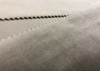 micro filo di ordito del tessuto del poliestere del velluto molle 280GSM che tricotta larghezza cachi di 160cm